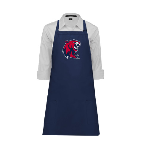  Full Length Navy Apron - Official Logo