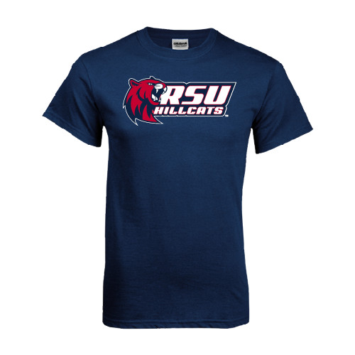  Navy T Shirt - Stacked Combination Logo