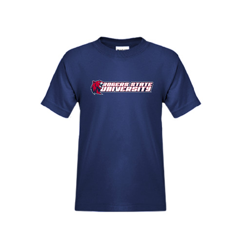  Youth Navy T Shirt - University Logo