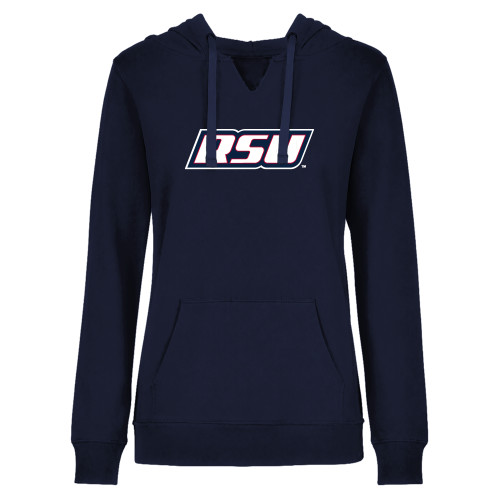  Womens Plus Navy Hoodie - RSU