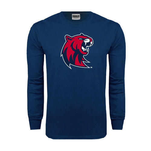  Navy Long Sleeve T-Shirt - Official Logo