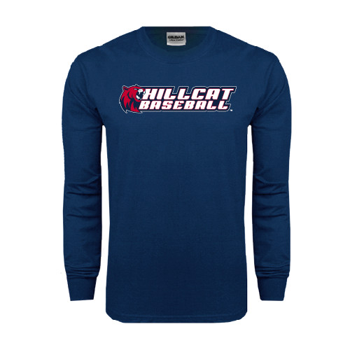 Navy Long Sleeve T-Shirt - Baseball