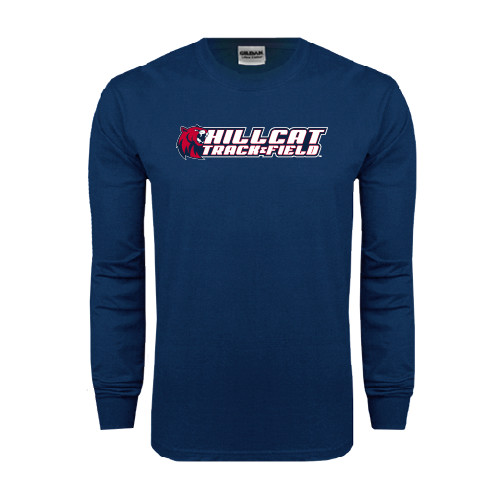  Navy Long Sleeve T-Shirt - Track & Field