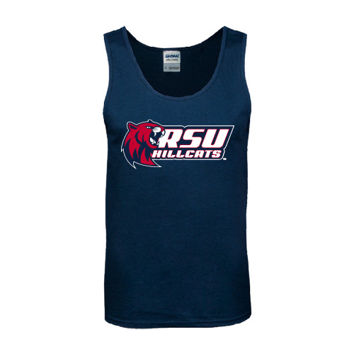  Navy Tank Top - Stacked Combination Logo
