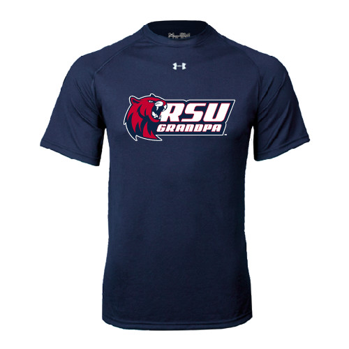  Under Armour Navy Tech Tee - Grandpa