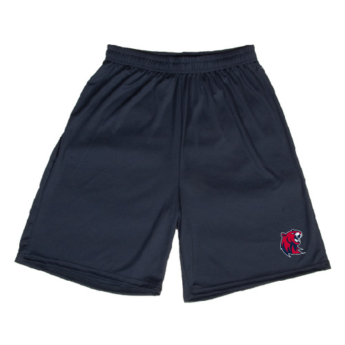  Navy Performance Classic 9 Inch Short - Official Logo