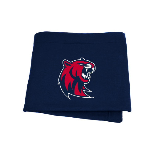  Navy Sweatshirt Blanket - Official Logo