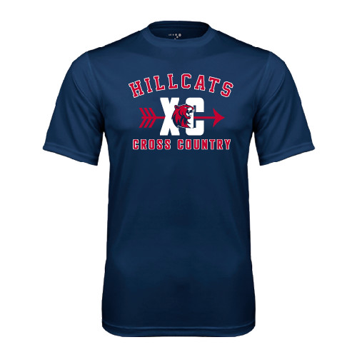  Navy Performance Tee - Cross Country XC
