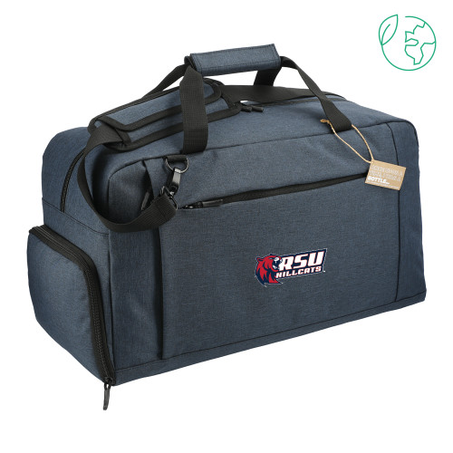  Aft Recycled PET 21 Inch Navy Duffel - Stacked Combination Logo