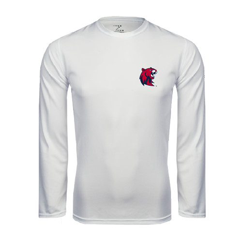 Main Image for  White Performance Long Sleeve Shirt