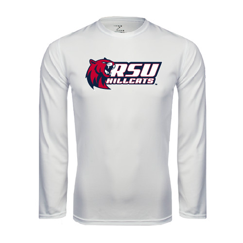 Main Image for  White Performance Long Sleeve Shirt