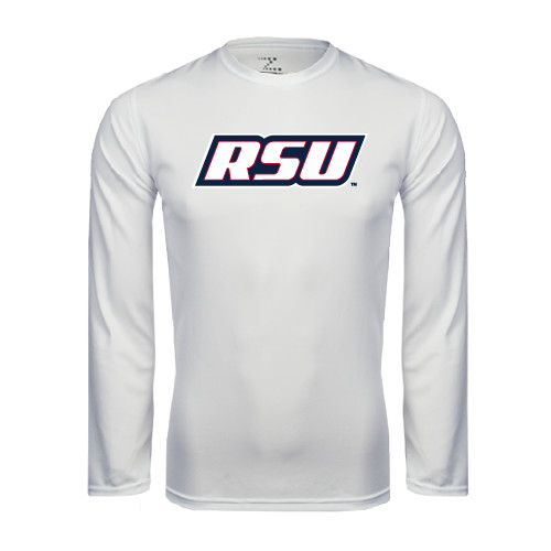 Main Image for  White Performance Long Sleeve Shirt