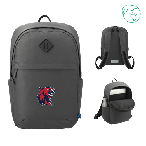  Repreve Charcoal Ocean Commuter Computer Backpack - Stacked Combination Logo