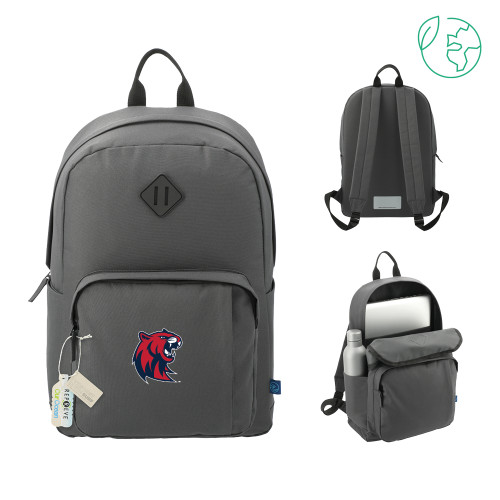  Repreve Ocean Charcoal Everyday Computer Backpack - Official Logo