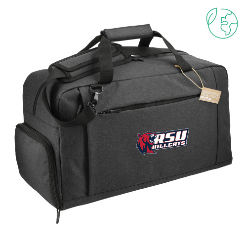 Rogers State Aft Recycled PET 21 Inch Charcoal Duffel