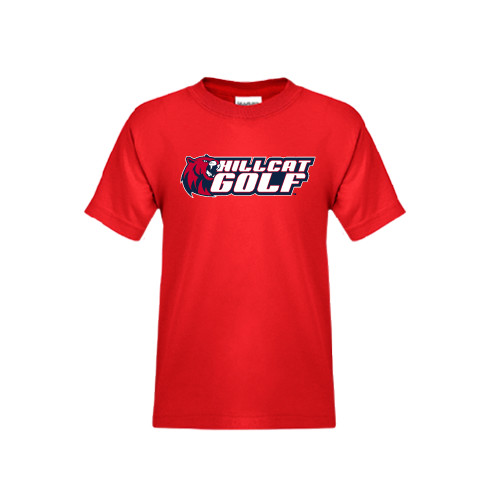  Youth Red T Shirt - Golf