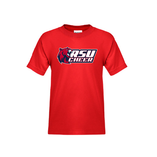  Youth Red T Shirt - Cheerleading