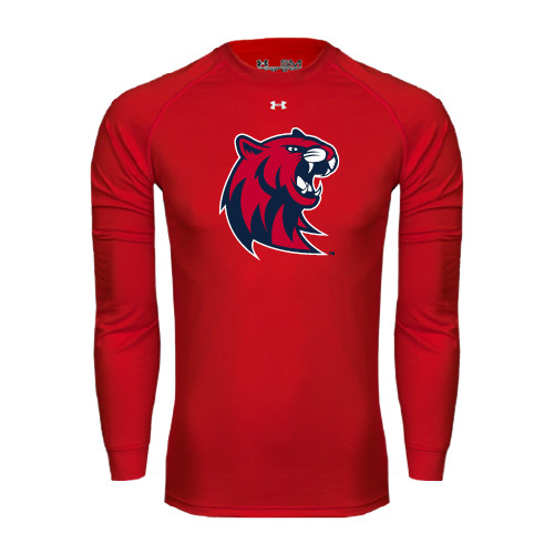 Main Image for  Under Armour Red Long Sleeve Tech Tee