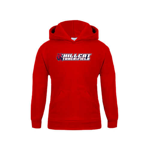  Youth Red Fleece Hoodie - Track & Field