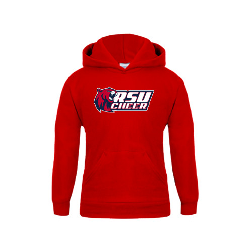  Youth Red Fleece Hoodie - Cheerleading