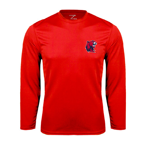 Main Image for  Red Performance Long Sleeve Shirt