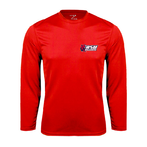 Main Image for  Red Performance Long Sleeve Shirt