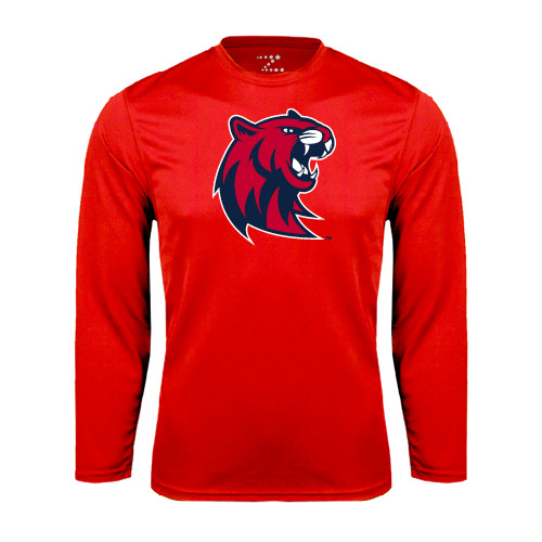 Main Image for  Red Performance Long Sleeve Shirt