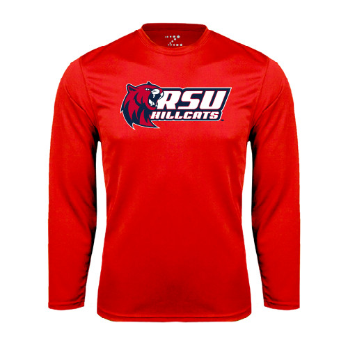 Main Image for  Red Performance Long Sleeve Shirt