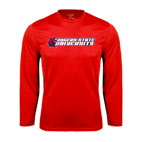 Main Image for  Red Performance Long Sleeve Shirt