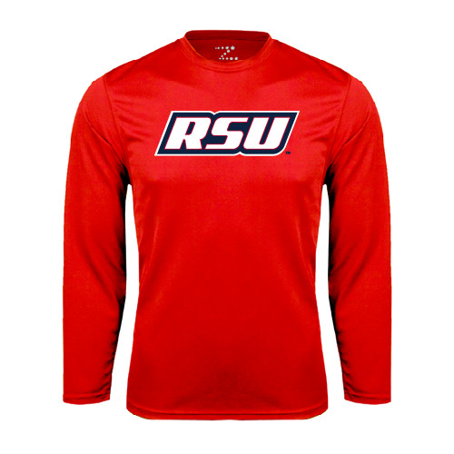 Main Image for  Red Performance Long Sleeve Shirt