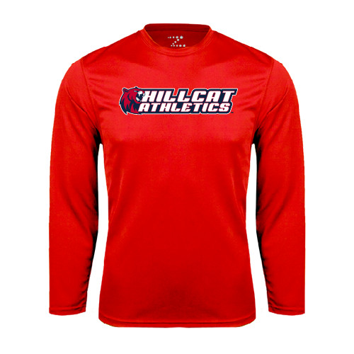 Main Image for  Red Performance Long Sleeve Shirt