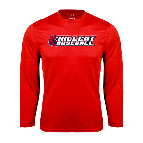 Main Image for  Red Performance Long Sleeve Shirt