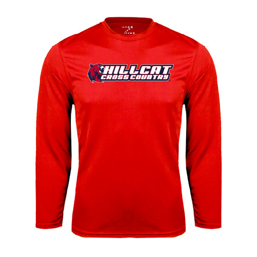 Main Image for  Red Performance Long Sleeve Shirt