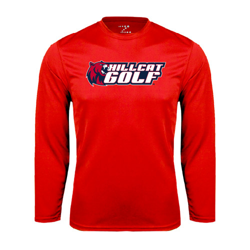 Main Image for  Red Performance Long Sleeve Shirt