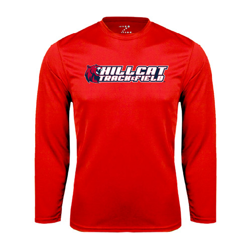 Main Image for  Red Performance Long Sleeve Shirt