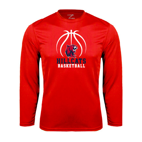 Main Image for  Red Performance Long Sleeve Shirt