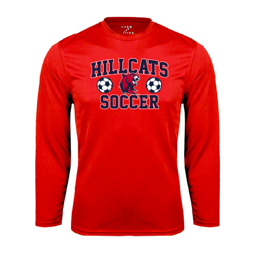 Main Image for  Red Performance Long Sleeve Shirt