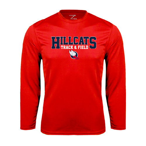 Main Image for  Red Performance Long Sleeve Shirt