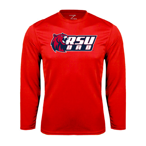 Main Image for  Red Performance Long Sleeve Shirt
