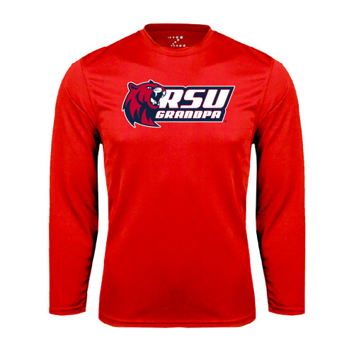 Main Image for  Red Performance Long Sleeve Shirt