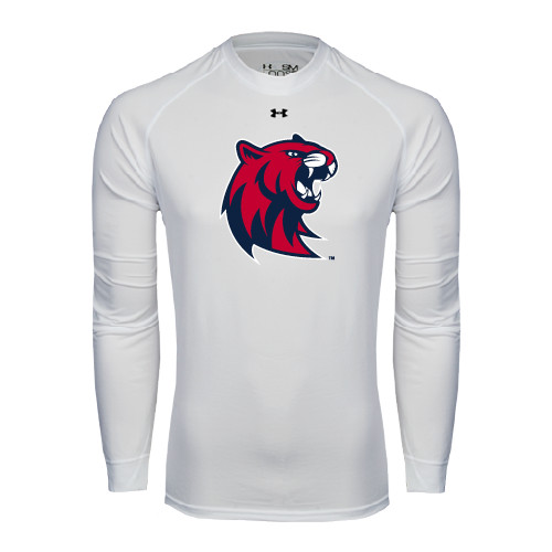 Main Image for  Under Armour White Long Sleeve Tech Tee