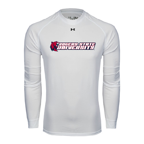 Main Image for  Under Armour White Long Sleeve Tech Tee
