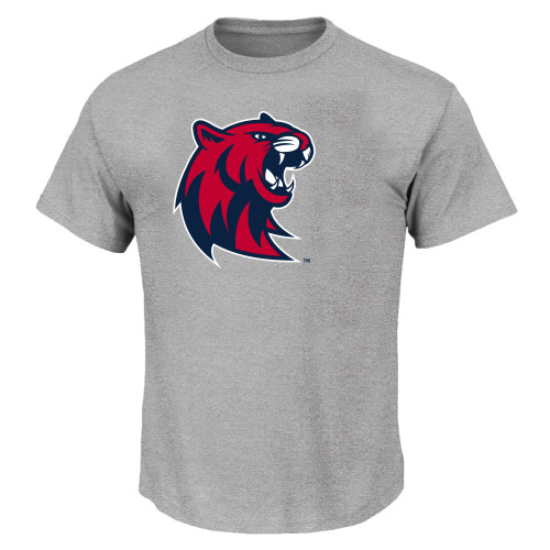  Tall Heather Grey T Shirt - Official Logo