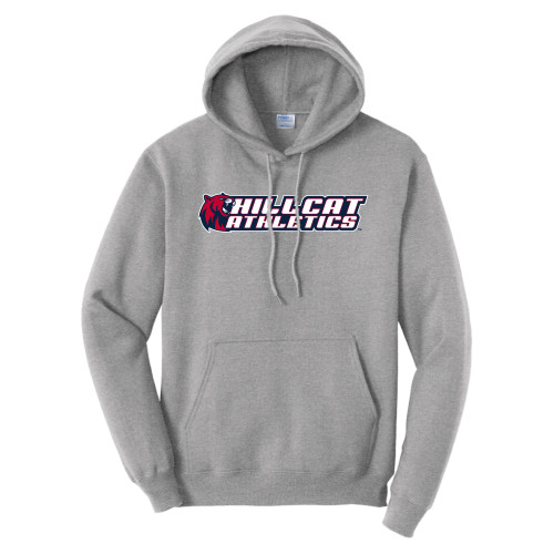  Tall Athletic Heather Fleece Hoodie - Hillcat Athletics