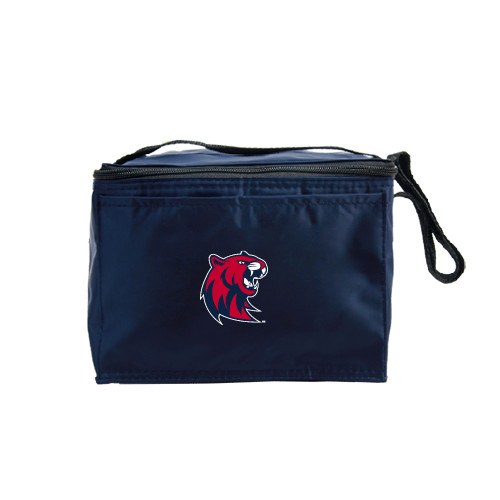  Six Pack Navy Cooler - Official Logo