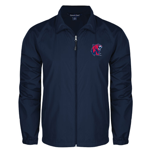 Navy Full Zip Wind Jacket - Official Logo
