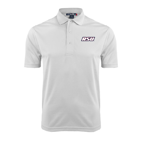  White Dry Mesh Polo - RSU