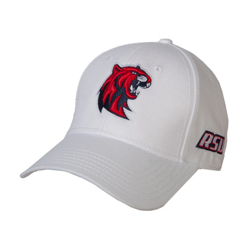  White Structured Adjustable Pro Style Hat - Official Logo