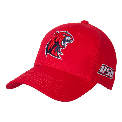  Red Structured Adjustable Pro Style Hat - Official Logo