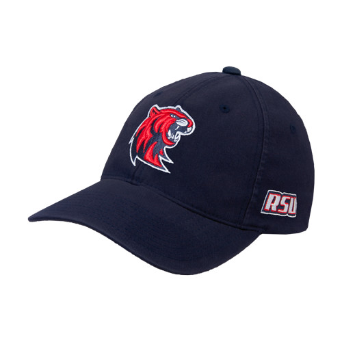  Navy Flexfit Structured Low Profile Hat - Official Logo